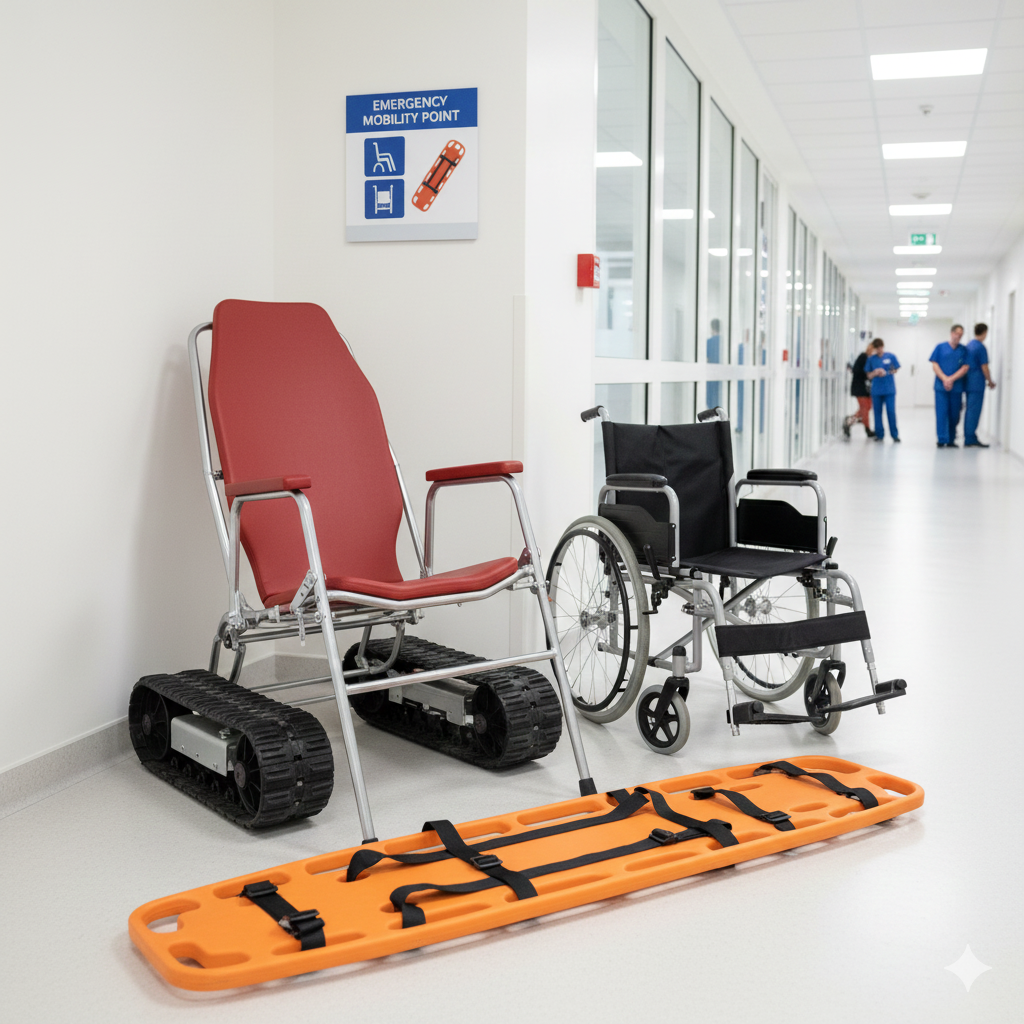 Evacuation Chair and Stretcher Placeholder